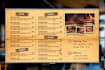 do digital restaurant menu, menu design, led tv screen food menu board design