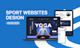 gym, fitness, dancing studio, yoga website