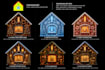 create 3d christmas projection mapping content