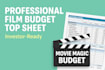 provide an investor ready film budget
