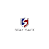 make a modern tech technology cyber security logo