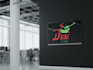 do typographic, simplest logo and corporate identity