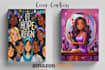 create christian cover book, cover cartoon, planner, journal and notebook cover