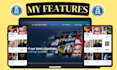 create a wordpress blogs page website design with elementor