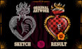design bold american traditional tattoo artwork