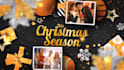 create a heartwarming christmas greeting video or slideshow