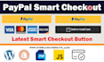integrate paypal and smart checkout button integration