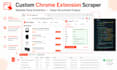 do web scraping, data extraction and data mining using python