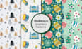 design christmas and holidays seamless pattern