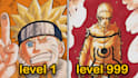 design a before and after youtube anime thumbnail