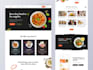 develop responsive restaurant catering landing page and vacation rental website