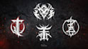 design an extreme or death metal logo