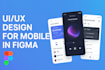 design modern UI UX for mobile app or website in figma with prototype