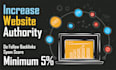 high authority DR, pa backlinks for your website or blog