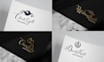 do signature elegant logo and powerpoint presentation pitch deck and rebranding