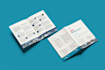 design custom infographics, info page and data visualization