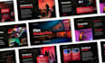 design powerpoint presentation, investor pitch deck for your business