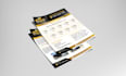 design professional junk removal flyer dumpster price list