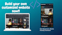 create a luxury architecture and construction website