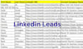do web scrapping, linkedin lead generation, data mining