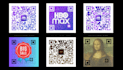 generate a custom qr code design with logo or any image