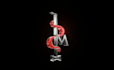 do ultra realistic looping 3d metallic spinning logo