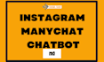 create chatbot for social media platforms, website using manychat,chatfuel,tidio