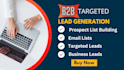 do targeted b2b lead generation, business database, linkedin leads, contact list