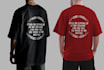 design vintage band typography tshirt for rockmetal artists 24h delivery