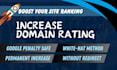 increase domain rating ahrefs DR using high authority white hat seo backlinks