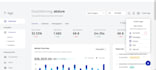 design modern dashboard admin panel