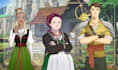 draw visual novel 2d sprites