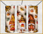 create inflated 3d skinny tumbler design