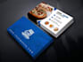 design professional modern business card with qr code