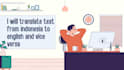 translate text from indonesia to english and vice versa