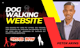 dog walking pet care website pet store pet sitting grooming dog trainer website