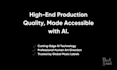 create a cinematic ai music video