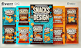 do premium snacks, pouches, spice, sauces and chips design