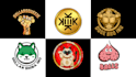 do crypto logo, crypto meme and token design