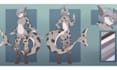 draw reference sheet, character reference sheet furry fursona, furry art