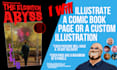 illustrate a comic book page or a custom illustration