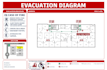 design evacuation plan, fire escape plan