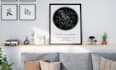 design a captivating personalized star map for your special date or event