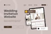 make a wedding invitation website