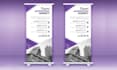 design rool up signboard billboard yard sign design