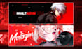 design cool anime banner header for youtube, twitch, discord