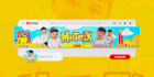 create banner and logo kids for youtube channel