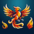 design phoenix bard mascot logo for your business