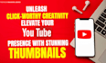 professional youtube thumbnail design for you