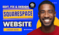 edit squarespace website design revamp fix squarespace update squarespace site